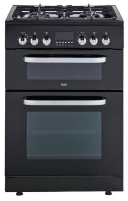 Bush - BDFDXS60B - Dual Fuel Cooker - Black